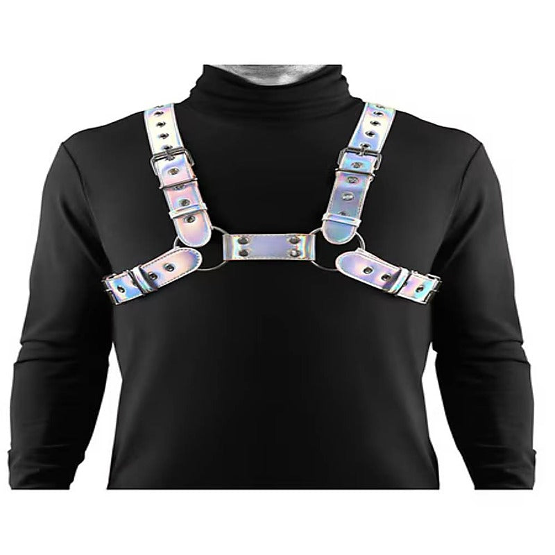 NS Novelties Cosmo Bondage Play Harness Rogue - His Fetish