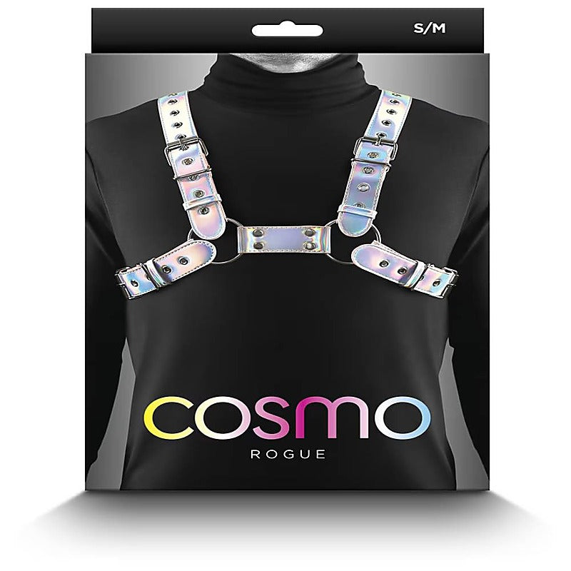 NS Novelties Cosmo Bondage Play Harness Rogue - His Fetish