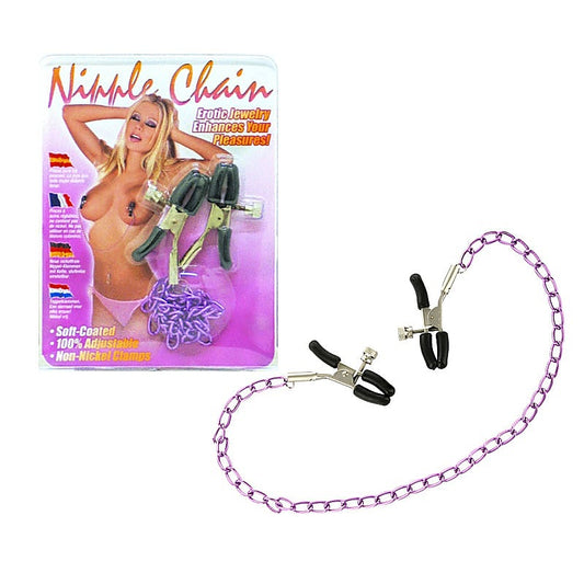 Metal Nipple Chain by Seven Creations - Nipple and Clit Clamps