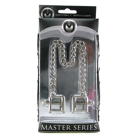 Siege Adjustable BDSM Nipple Stretcher Clamps