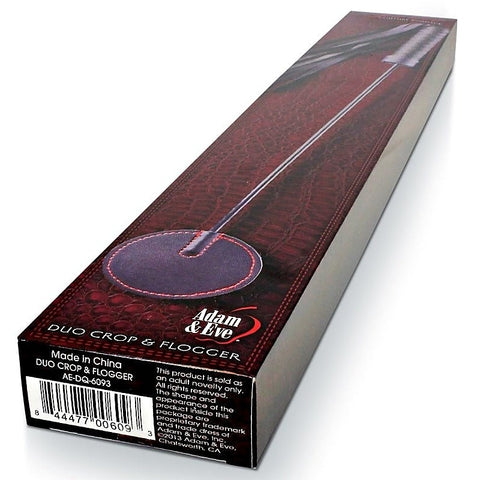 Scarlet Couture Duo Crop and Flogger