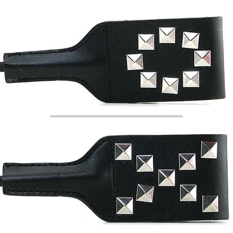 Premium Studded X O Bondage Crop by Sportsheets - Whips And Crops