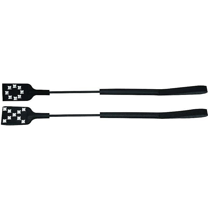 Premium Studded X O Bondage Crop by Sportsheets - Whips And Crops