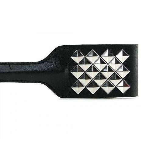 Premium Studded Square Crop by Sportsheets - Whips And Crops