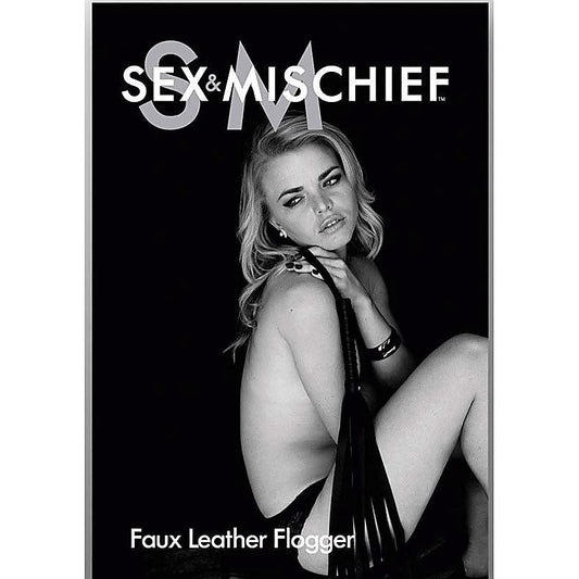 Sensual Exploration - Sex & Mischief Faux Leather Flogger