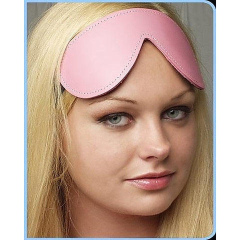 Bound Leather Blindfold by The Stockroom - Masks And Blindfolds