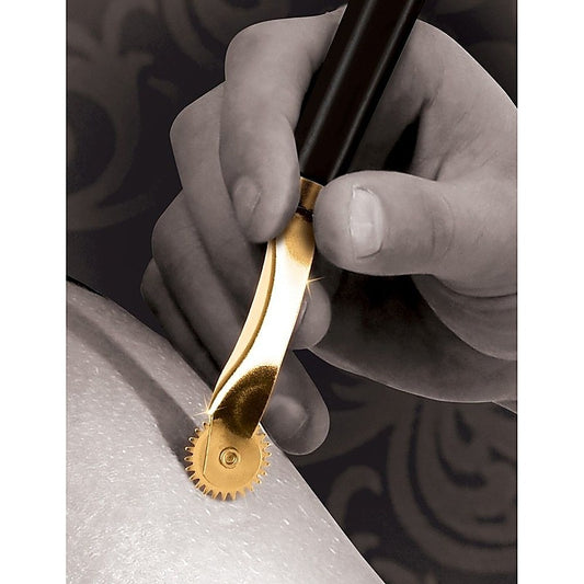 Fetish Fantasy Gold Sensory Play Wartenberg Wheel - Dental and Clinical