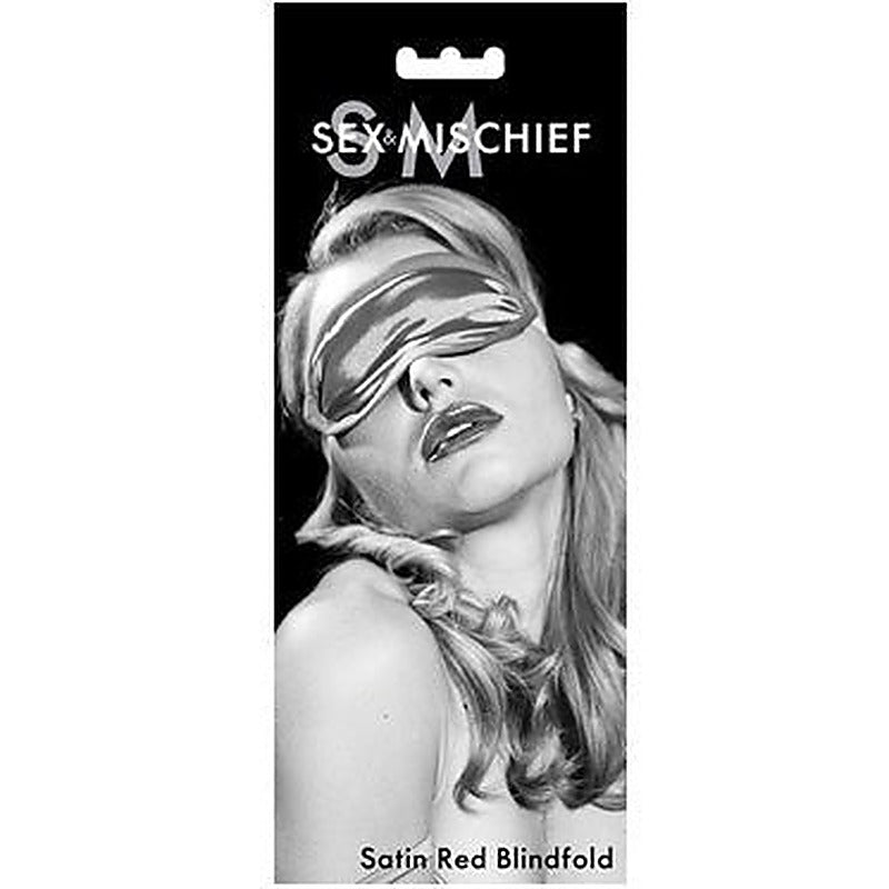 Sex & Mischief Satin Blindfold by Sportsheets - Masks And Blindfolds