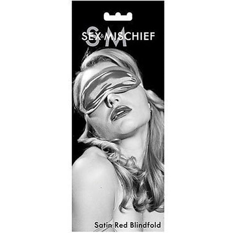 Sex & Mischief Satin Blindfold by Sportsheets - Masks And Blindfolds
