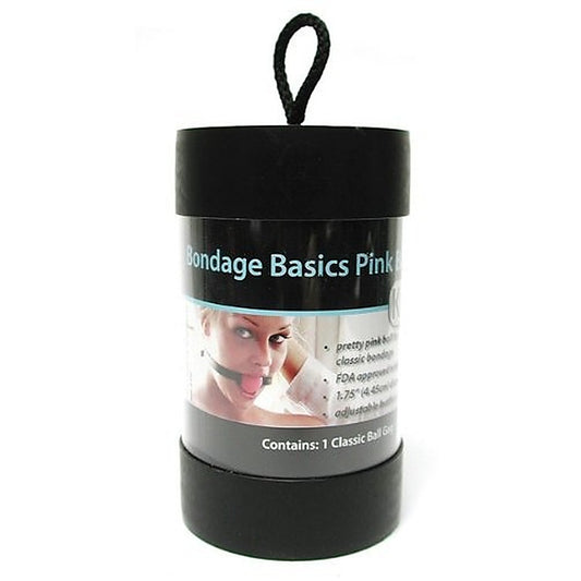 Kinklab Bondage Basics Classic Ball Gag - Bondage Gags and Bits