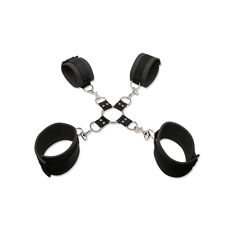 Fetish Fantasy Series Extreme Bondage Hogtie Kit - Cuffs and Restraints