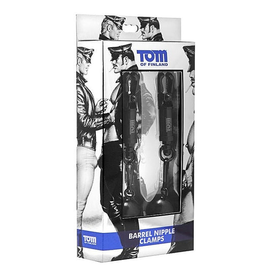 Tom of Finland Nipple Barrel Clamps - Nipple and Clit Clamps
