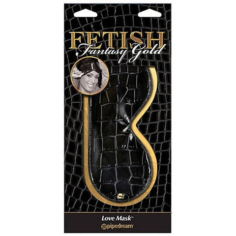 Fetish Fantasy Gold BDSM Play Love Mask - Masks And Blindfolds