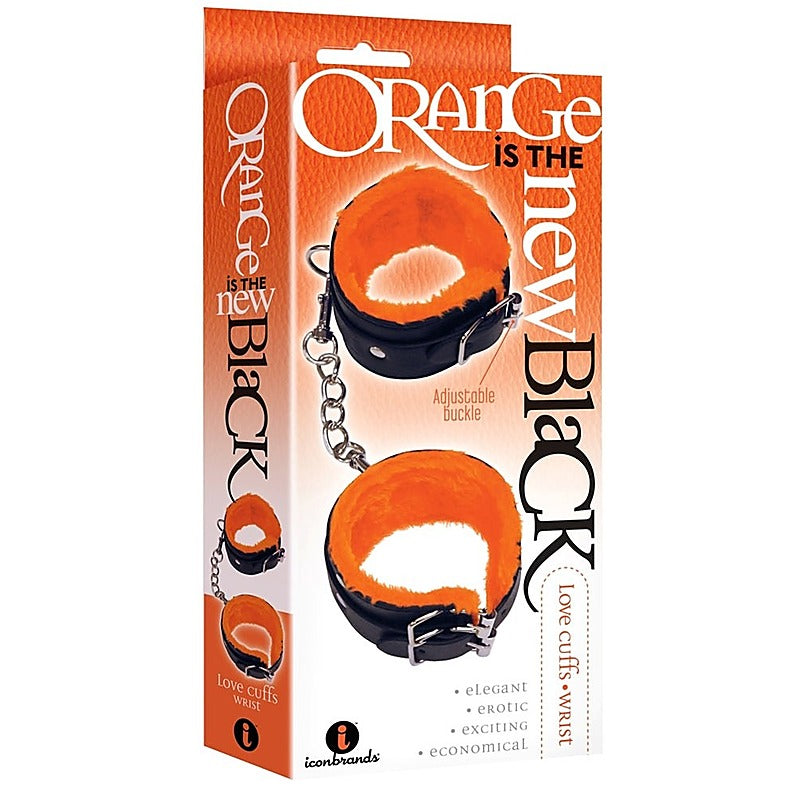 Orange is The New Black Wrist Love Cuffs by Icon Brands - Cuffs and Restraints
