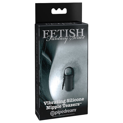 Fetish Fantasy Vibrating Silicone Nipple Teazers - Nipple and Clit Clamps
