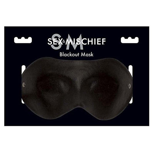 Sex & Mischief Blackout Mask by Sportsheets - Masks And Blindfolds