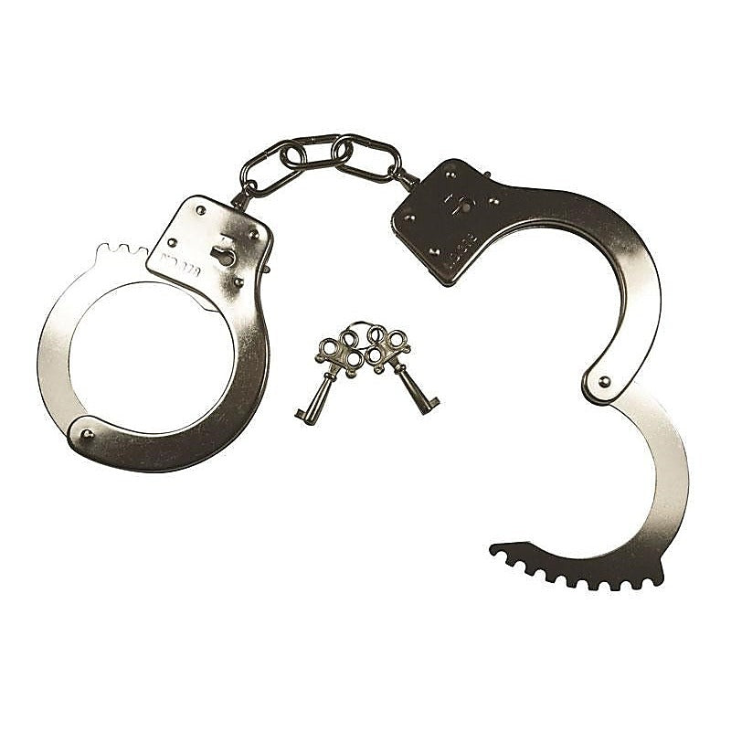 Professional Metal Handcuffs by Sportsheets - Cuffs and Restraints