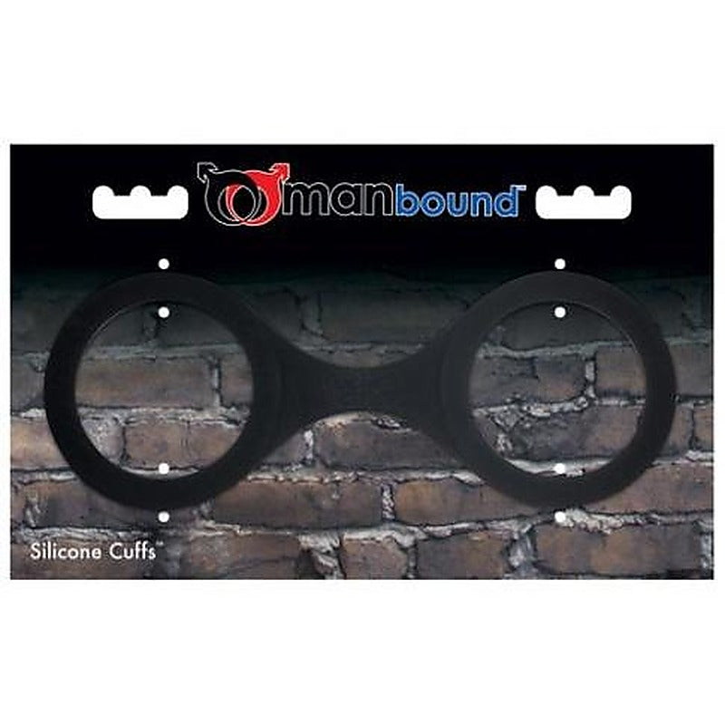 Manbound Silicone Handcuffs by Sportsheets - Cuffs and Restraints