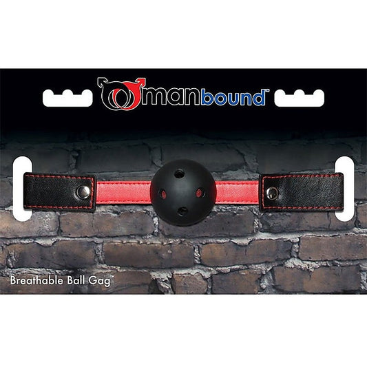 Manbound Breathable Ball Gag - Bondage Gags and Bits