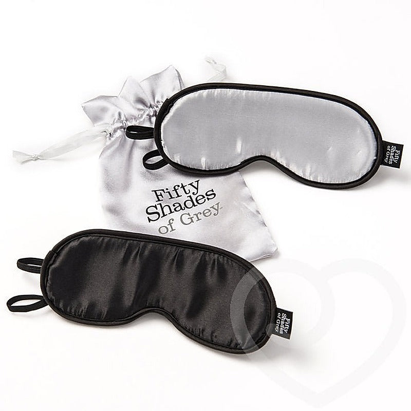 No Peeking Soft Twin Blindfold Set by Love Honey - Masks And Blindfolds