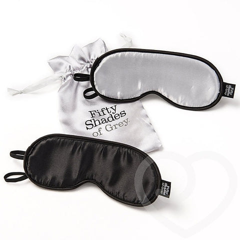 No Peeking Soft Twin Blindfold Set by Love Honey - Masks And Blindfolds