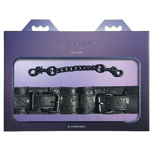 Sportsheets Midnight Lace Cuffs