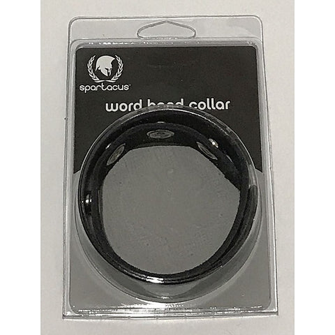 Wordband Collar - BAD KITTY by Spartacus Enterprises - Collars and Leads