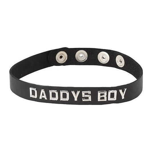 Wordband Collar DADDYS BOY