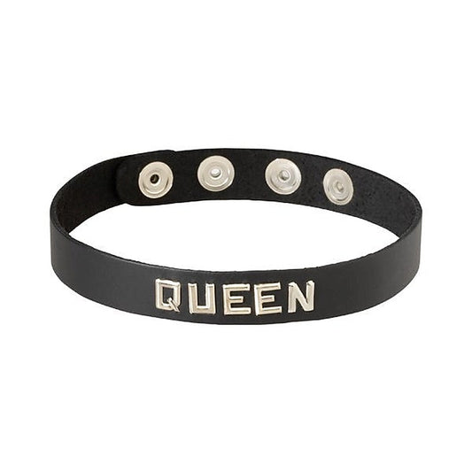 Wordband Collar - QUEEN
