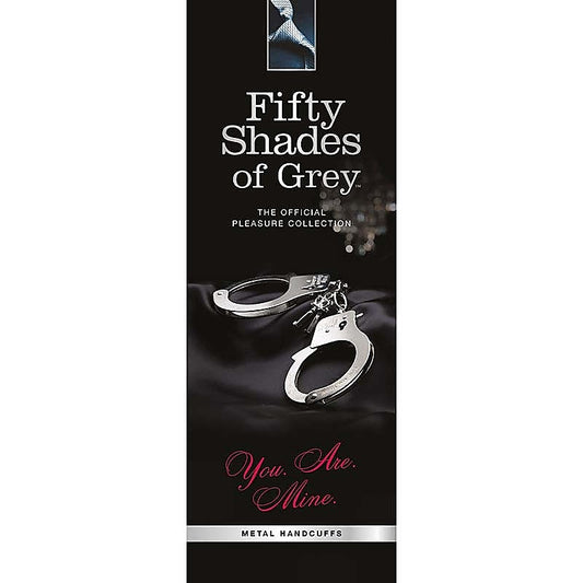 You Are Mine Metal Handcuffs by Love Honey - Cuffs and Restraints