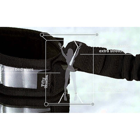 Bed Spreader with Elasticated Straps by Love Honey - Sex Furniture