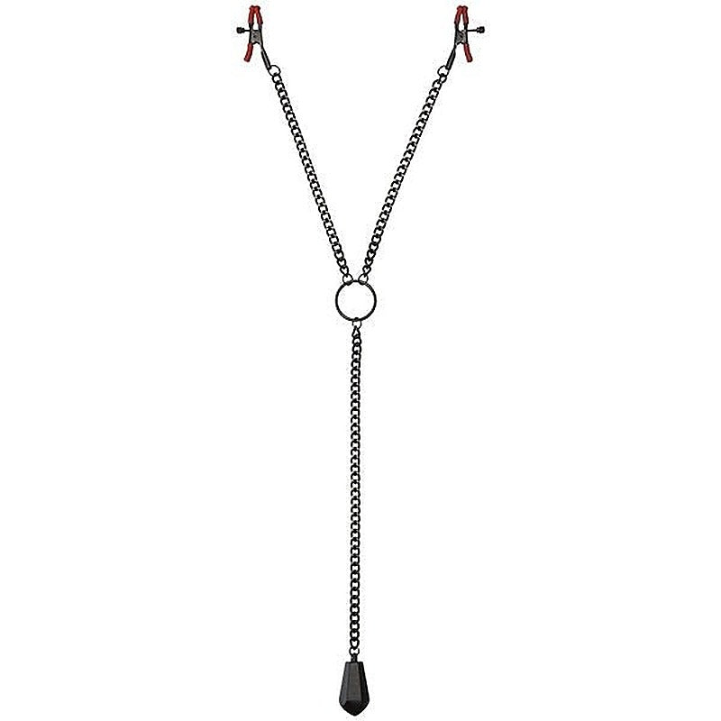 Premium Kink Tug Nipple Clips by Doc Johnson - Breast and Nipple Toys