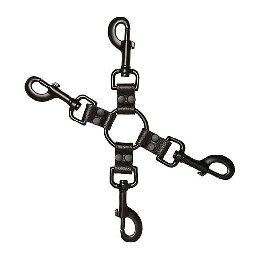 Kink Leather Submissive Accessories All Access Clips Black