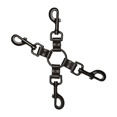 Kink Leather Submissive Accessories All Access Clips Black