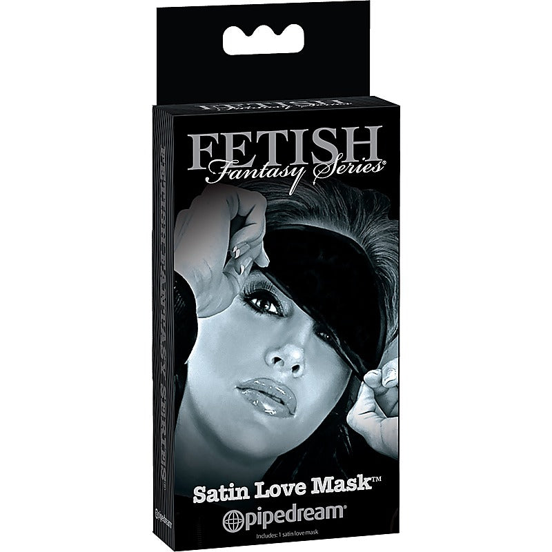 Fetish Fantasy Limited Edition Fetish Play Satin Love Mask - Masks And Blindfolds