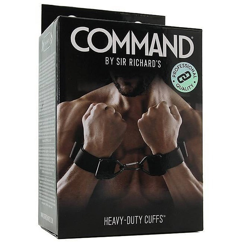 Sir Richards Command Heavy Duty Bondage Cuffs by Pipedream - Cuffs and Restraints
