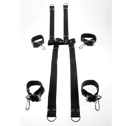 Pipedream Sir Richards Command BDSM Hogtie and Collar Set - Cuffs and Restraints