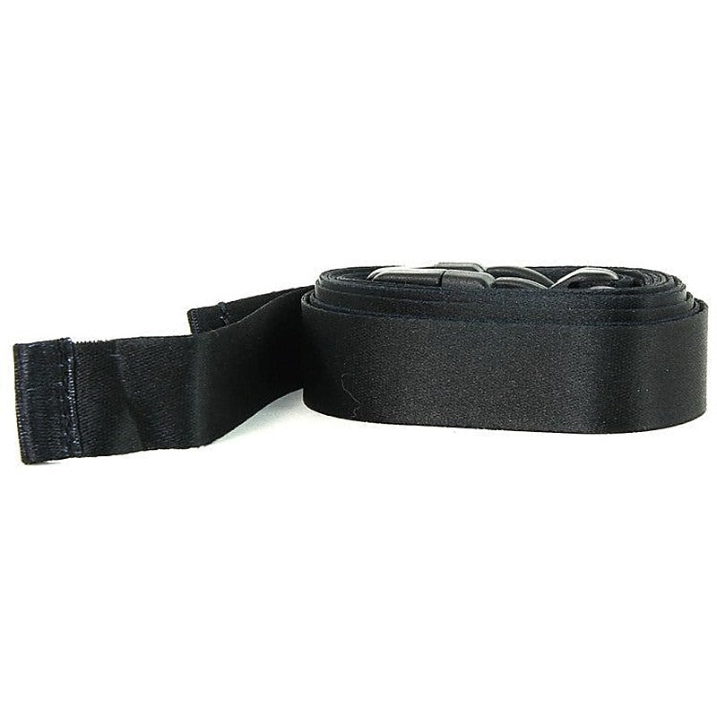 Strap-Ease Bondage Straps 4 Foot Black by NS Novelties - Cuffs and Restraints