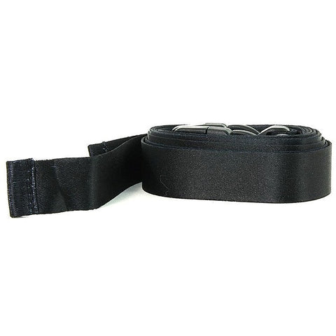 Strap-Ease Bondage Straps 4 Foot Black by NS Novelties - Cuffs and Restraints