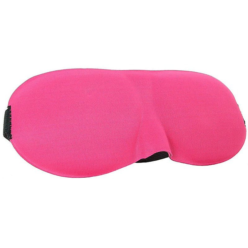 Premium Ouch! Curvy Eyemask Pink by Shots Toys - Masks And Blindfolds