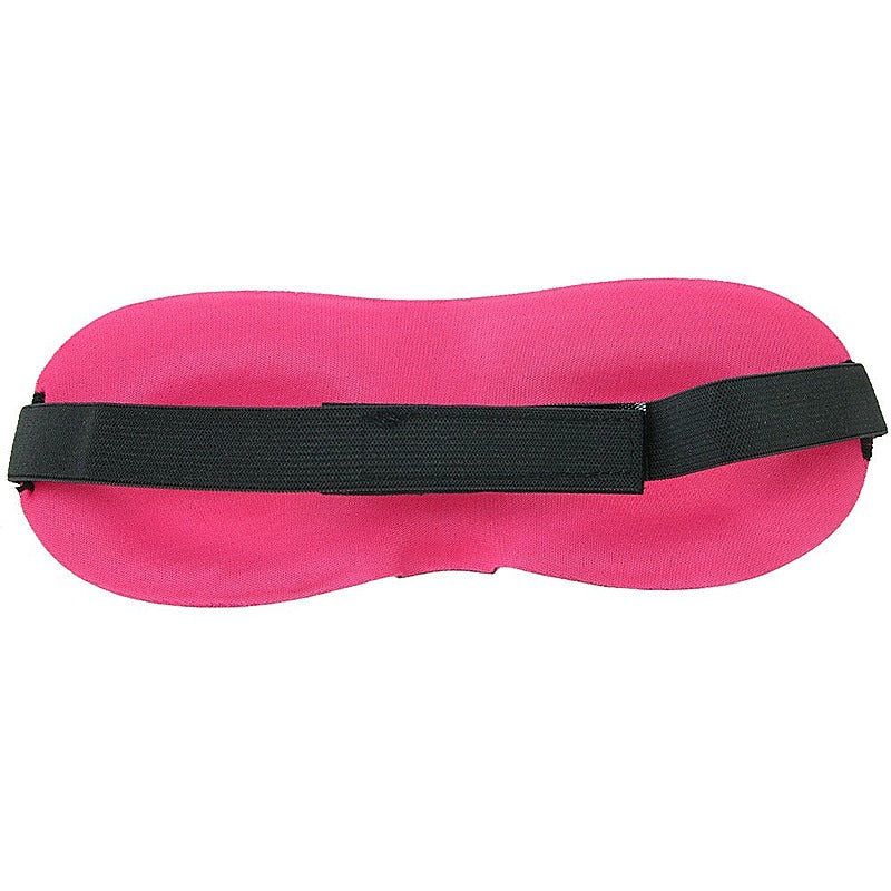 Premium Ouch! Curvy Eyemask Pink by Shots Toys - Masks And Blindfolds