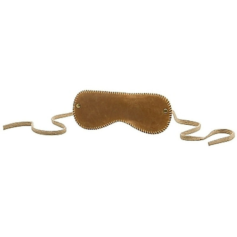 Premium Ouch! Eyemask Brown by Shots Toys - Masks And Blindfolds
