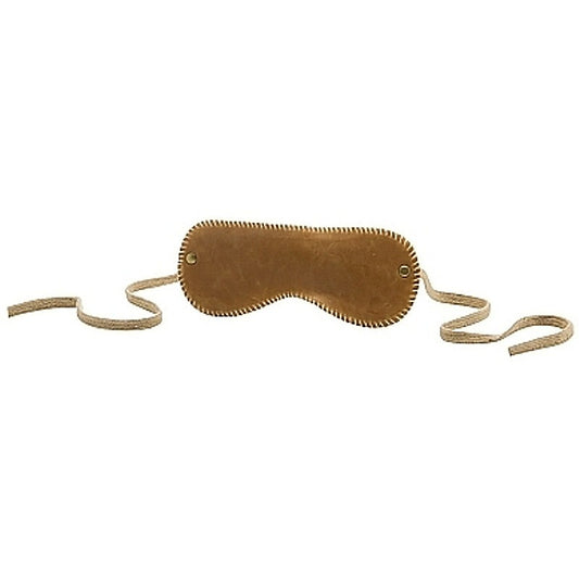 Ouch! Eyemask Brown by Shots Toys - Masks And Blindfolds
