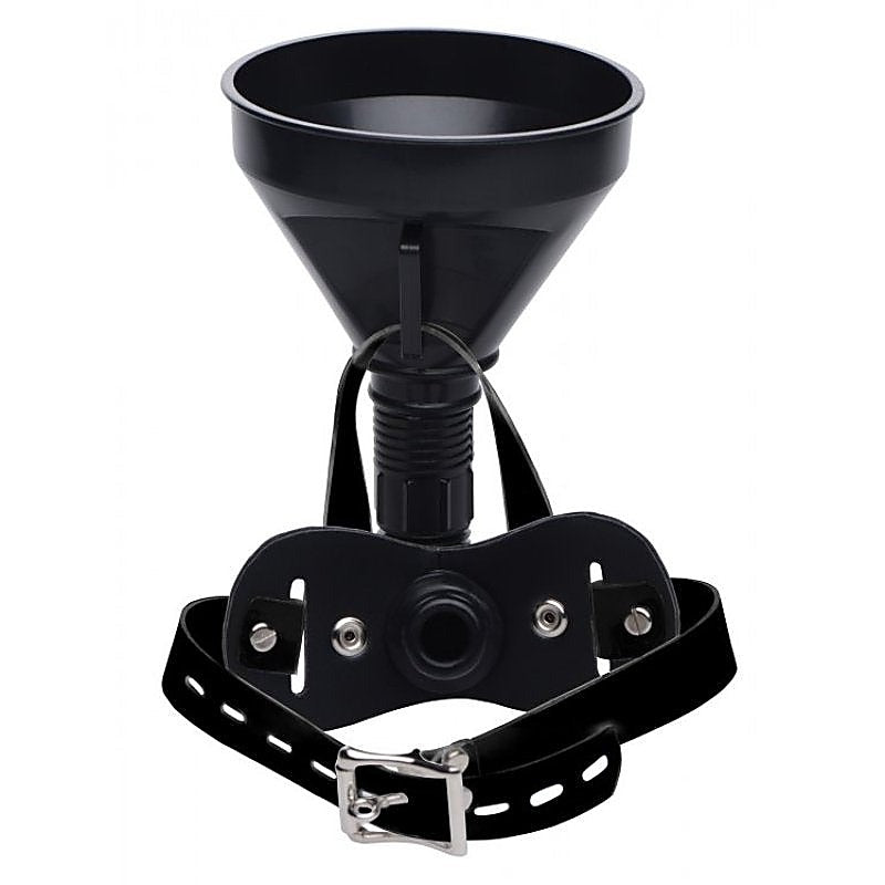 Premium Latrine Extreme Funnel Gag by XR Brands - Bondage Gags and Bits