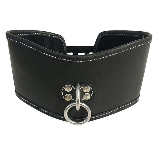 Edge Soft Leather Posture Collar - Collars and Leads