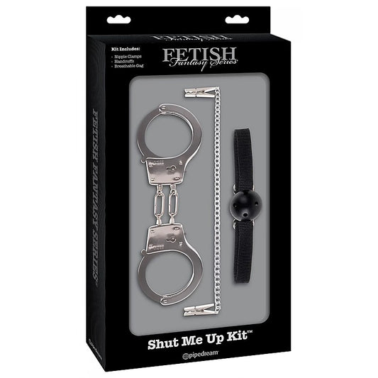 Fetish Fantasy Limited Edition Shut Me Up Bondage Kit - Bondage Gags and Bits