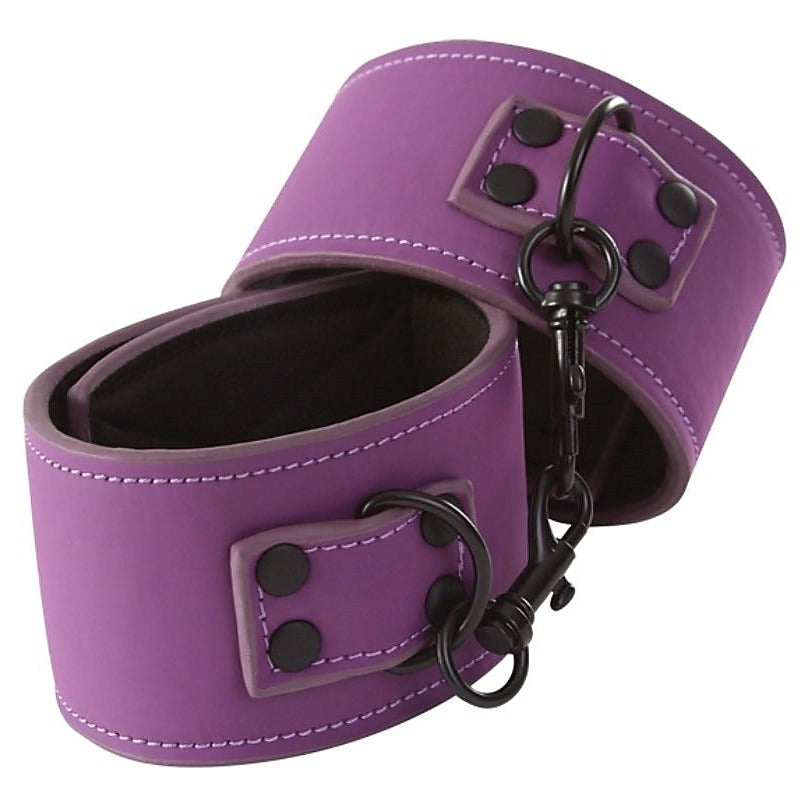 Lust Bondage Wrist Cuff Purple by NS Novelties - Cuffs and Restraints