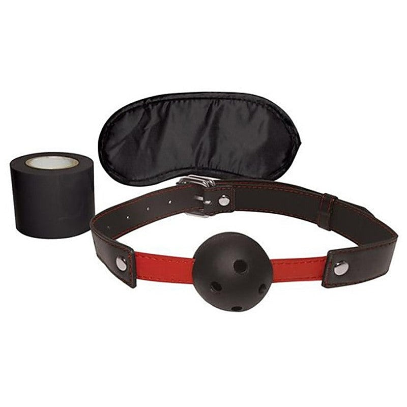 Premium Submit to Silence Kit by Sportsheets - Bondage Gags and Bits