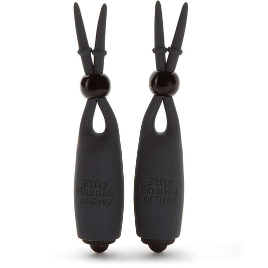 Fifty Shades of Grey Sweet Tease Vibrating Nipple - Nipple and Clit Clamps