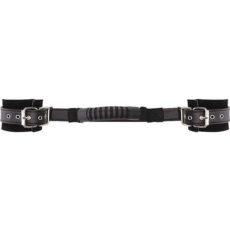 Adjustable Leather Handcuffs with Adjustable Straps - Cuffs and Restraints